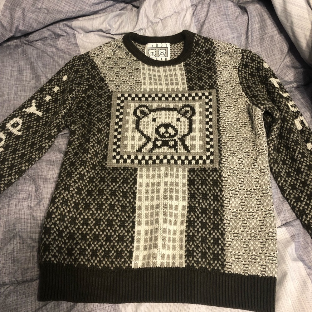 FLASH SALE!! TEDDY FRESH (happy like that) SWEATER